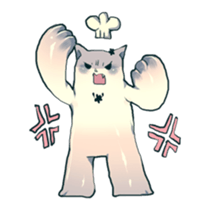 cat golem sticker #131917