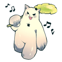 cat golem sticker #131920