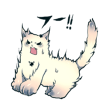 cat golem sticker #131923