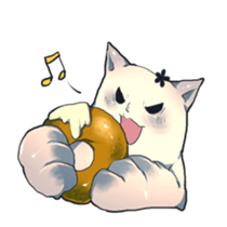 cat golem sticker #131924