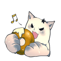 cat golem sticker #131924