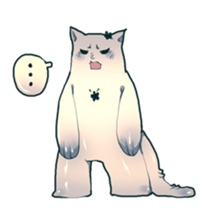 cat golem sticker #131926