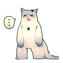 cat golem sticker #131926