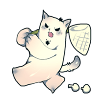 cat golem sticker #131927
