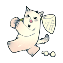 cat golem sticker #131927