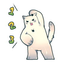 cat golem sticker #131928