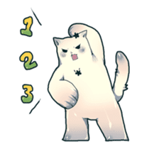 cat golem sticker #131928