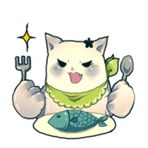 cat golem sticker #131930