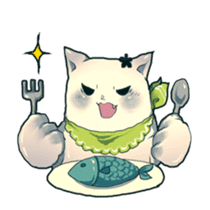 cat golem sticker #131930