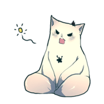 cat golem sticker #131931