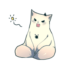 cat golem sticker #131931