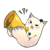 cat golem sticker #131934