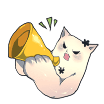 cat golem sticker #131934