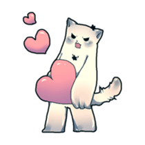 cat golem sticker #131935