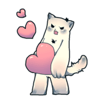 cat golem sticker #131935