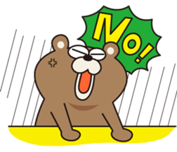 The daily life of Kuma-kuma president sticker #132235