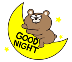 The daily life of Kuma-kuma president sticker #132259