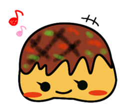 Baby takoyaki minitako sticker #132361