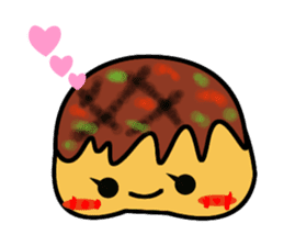 Baby takoyaki minitako sticker #132363
