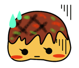 Baby takoyaki minitako sticker #132368