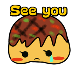 Baby takoyaki minitako sticker #132379