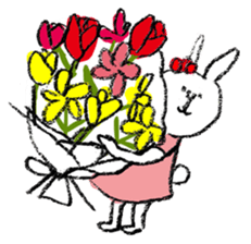 Daily life of Hanako. sticker #132646