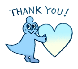 Moopy, as a shooting star. sticker #132981