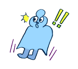 Moopy, as a shooting star. sticker #132982