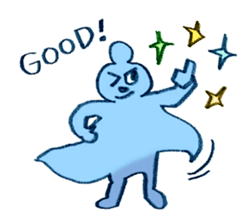 Moopy, as a shooting star. sticker #132986