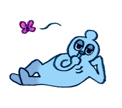 Moopy, as a shooting star. sticker #132991