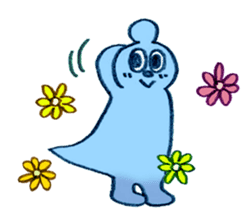 Moopy, as a shooting star. sticker #132994