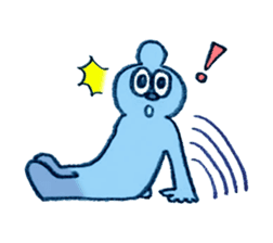 Moopy, as a shooting star. sticker #132995