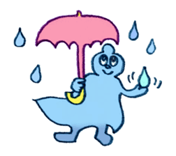 Moopy, as a shooting star. sticker #132996