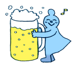 Moopy, as a shooting star. sticker #132997