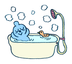 Moopy, as a shooting star. sticker #132999