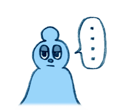 Moopy, as a shooting star. sticker #133004