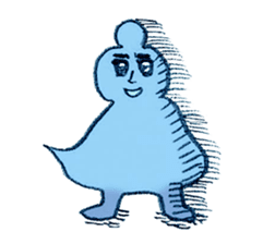 Moopy, as a shooting star. sticker #133005