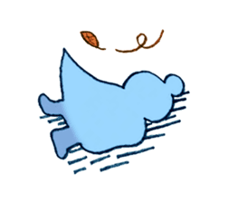 Moopy, as a shooting star. sticker #133009