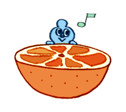 Moopy, as a shooting star. sticker #133016