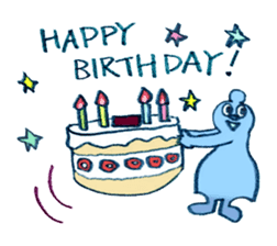 Moopy, as a shooting star. sticker #133019