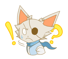 Pirates of cats and dogs sticker #133105