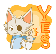 Pirates of cats and dogs sticker #133107