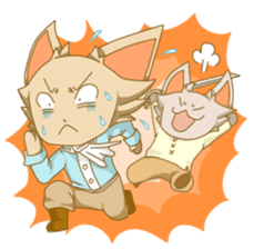 Pirates of cats and dogs sticker #133122