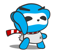 Little Ninja Panda sticker #133701