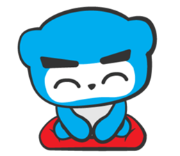 Little Ninja Panda sticker #133710