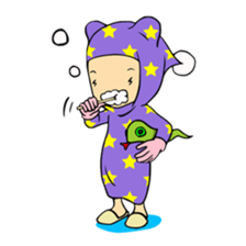 ANICAPRI -Frog Hood Luke- sticker #133906