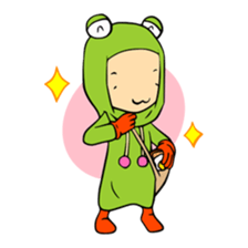ANICAPRI -Frog Hood Luke- sticker #133908