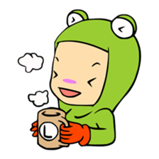 ANICAPRI -Frog Hood Luke- sticker #133911