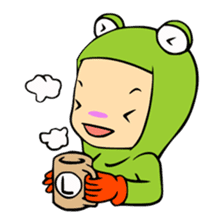 ANICAPRI -Frog Hood Luke- sticker #133911