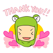 ANICAPRI -Frog Hood Luke- sticker #133912